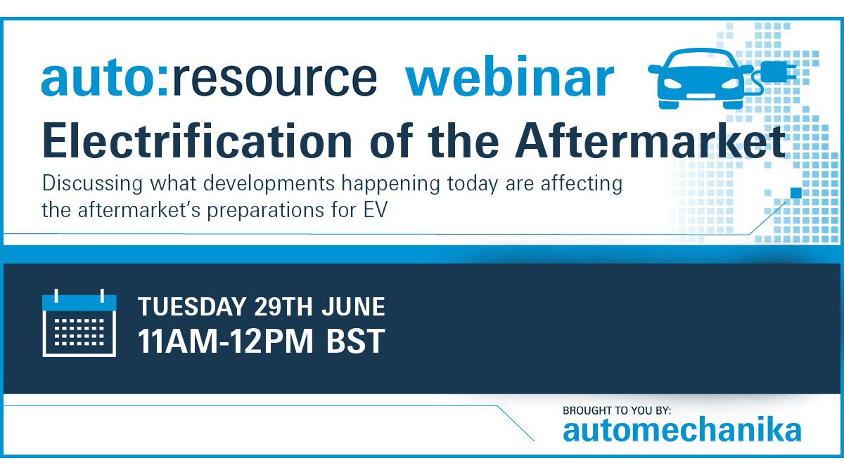 auto:resource Webinar: Electification of the Aftermarket